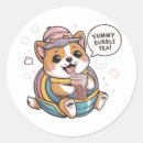 Search for kawaii dog stickers Cute