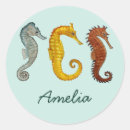 Search for ocean fish stickers Seahorse