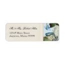 Search for morning return address labels Blue