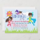 Search for girl superhero birthday invitations Superman