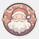 Search for victorian santa claus stickers Vintage holiday