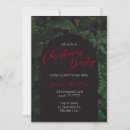 Search for evergreen christmas invitations Rustic