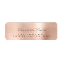 Search for luxe return address labels Gold