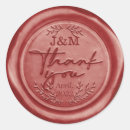 Search for red wax stickers Vintage