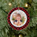 Search for tartan christmas tree decorations Green