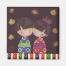 Search for kokeshi magnets Japanese