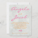 Search for orange and grey wedding invitations Typography