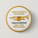 Search for marching band badges Trumpet player