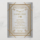 Search for 25th silver birthday invitations Party