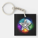 Search for pentagram key rings Star
