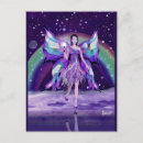 Search for purple fairies postcards Magical