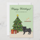 Search for pug christmas cards Festive