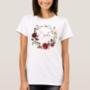 Search for burgundy tshirts Flowers
