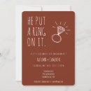 Search for rings invitations Funny