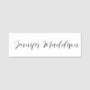 Search for black and white name tags Logo