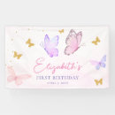 Search for butterfly banners Butterfly 1st birthday