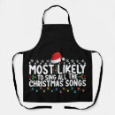 Search for songs aprons Xmas