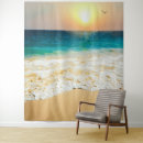 Search for beach tapestries Water