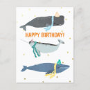 Search for cute narwhals cards Blue