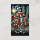 Search for toadstool business cards Mushroom