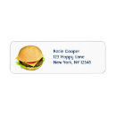 Search for hamburger return address labels Beef