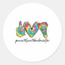 Search for love badminton stickers Funny