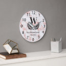 Search for pink marble clocks White