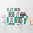 Search for penguin christmas wrapping paper Cute