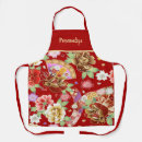 Search for vintage art aprons floral