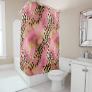 Search for pink leopard shower curtains Gold
