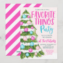 Search for favourite things invitations White elephant