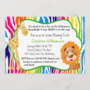 Search for lion baby girl shower invitations Giraffe
