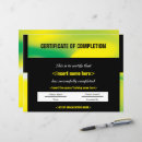 Search for certificate of completion Paper