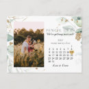 Search for calendar save the date postcards Gold