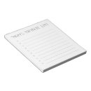 Search for check boxes notepads Checklist