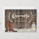 Search for cowgirl quinceanera invitations Rustic