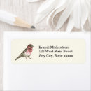 Search for songbird return address labels Nature