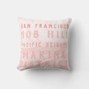Search for landmarks cushions San francisco