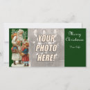 Search for victorian photo christmas cards Santa claus