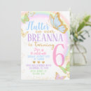 Search for elegant butterfly invitations Pastel