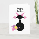 Search for black cat easter cards Cute