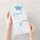 Search for turtle baby shower invitations Purple