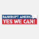 Search for yes we can bumper stickers Usa