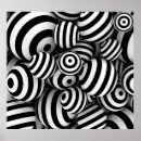 Search for black white 3d art Background