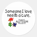 Search for cure autism stickers Autism awareness month