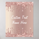 Search for rose gold posters Birthday