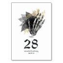 Search for black and gold table cards Roses