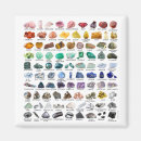 Search for crystal magnets Gemstones
