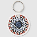 Search for om yoga key rings Mandala