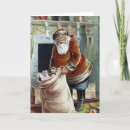 Search for nicholas christmas cards Vintage santa claus